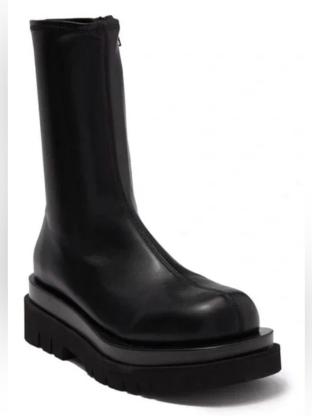 Jeffrey Campbell Black Platform Ankle Boot | 7 | Chunky Prolong Style